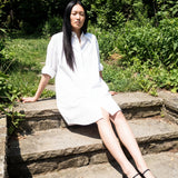 Sophie Caftan - White Cotton - Room 502