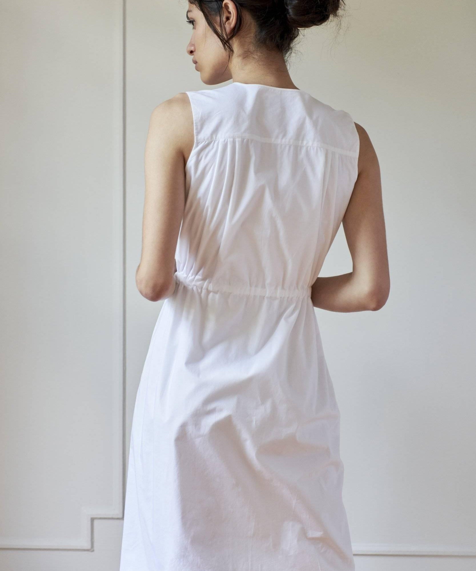 KAFTAN DRESS MODEL 6 JESSICA - WHITE - Room 502