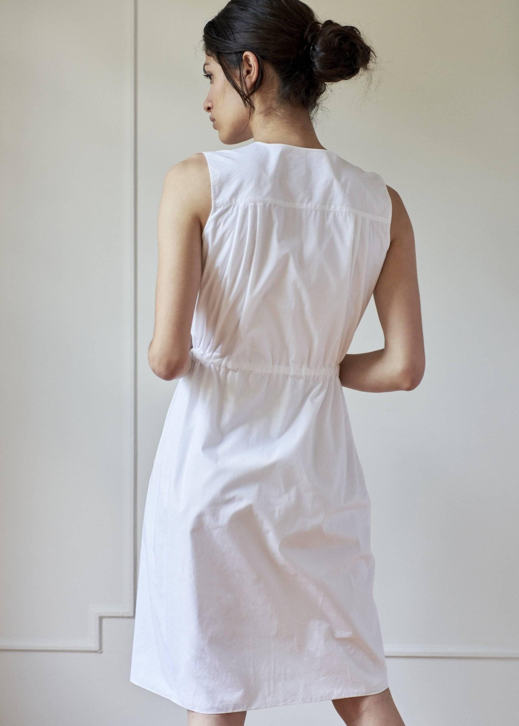 KAFTAN DRESS MODEL 6 JESSICA - WHITE - Room 502