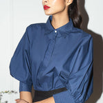 MARIE "EVERYDAY COUTURE SHIRT" MODEL 11 - BLUE - Room 502