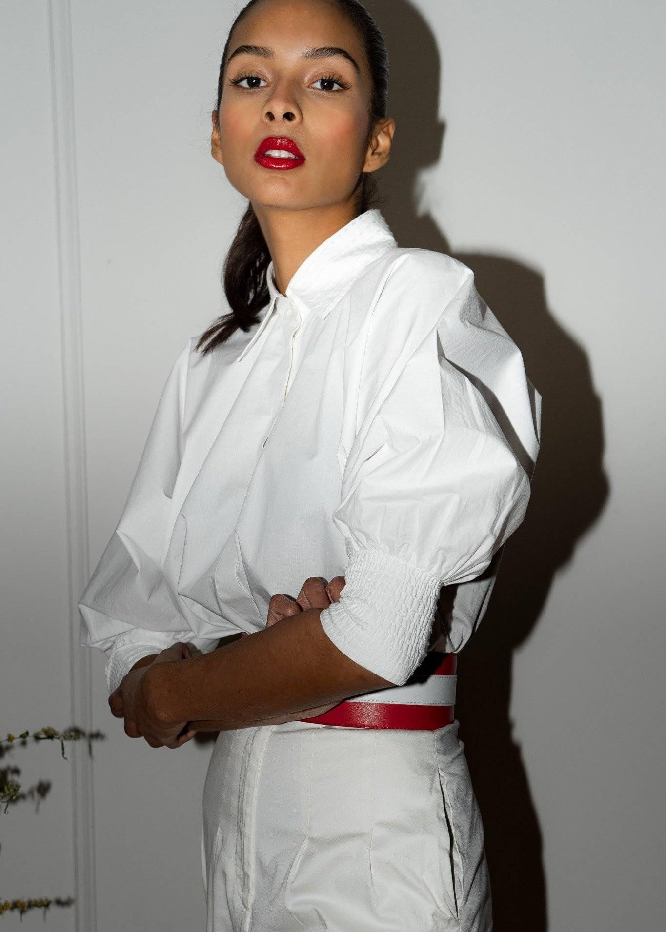 MARIE "EVERYDAY COUTURE SHIRT" MODEL 11 - WHITE - Room 502