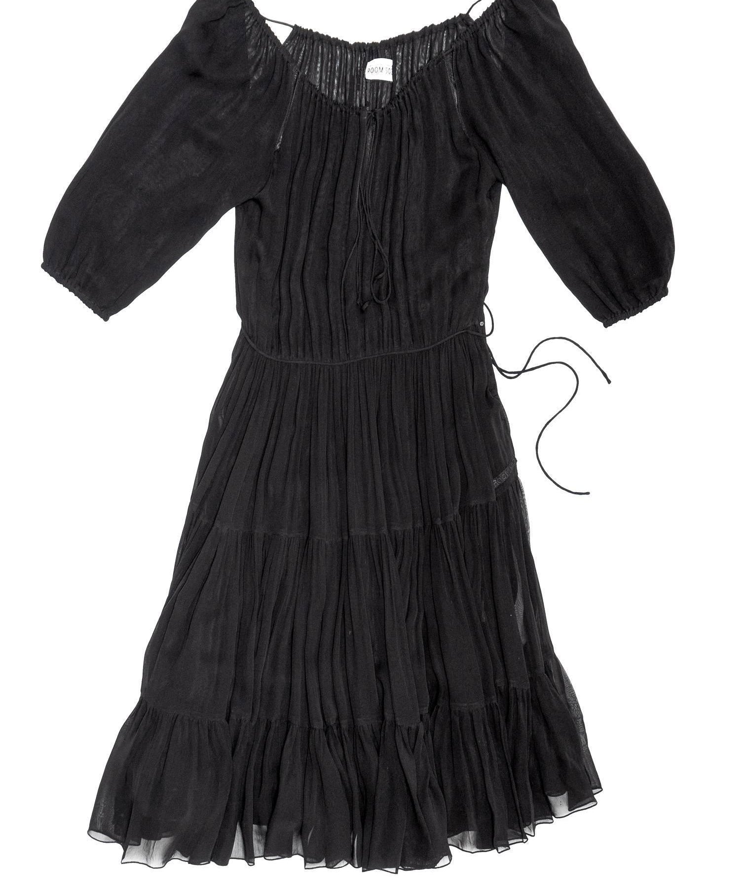 MICHELLE DRESS MODEL 19 - BLACK - Room 502