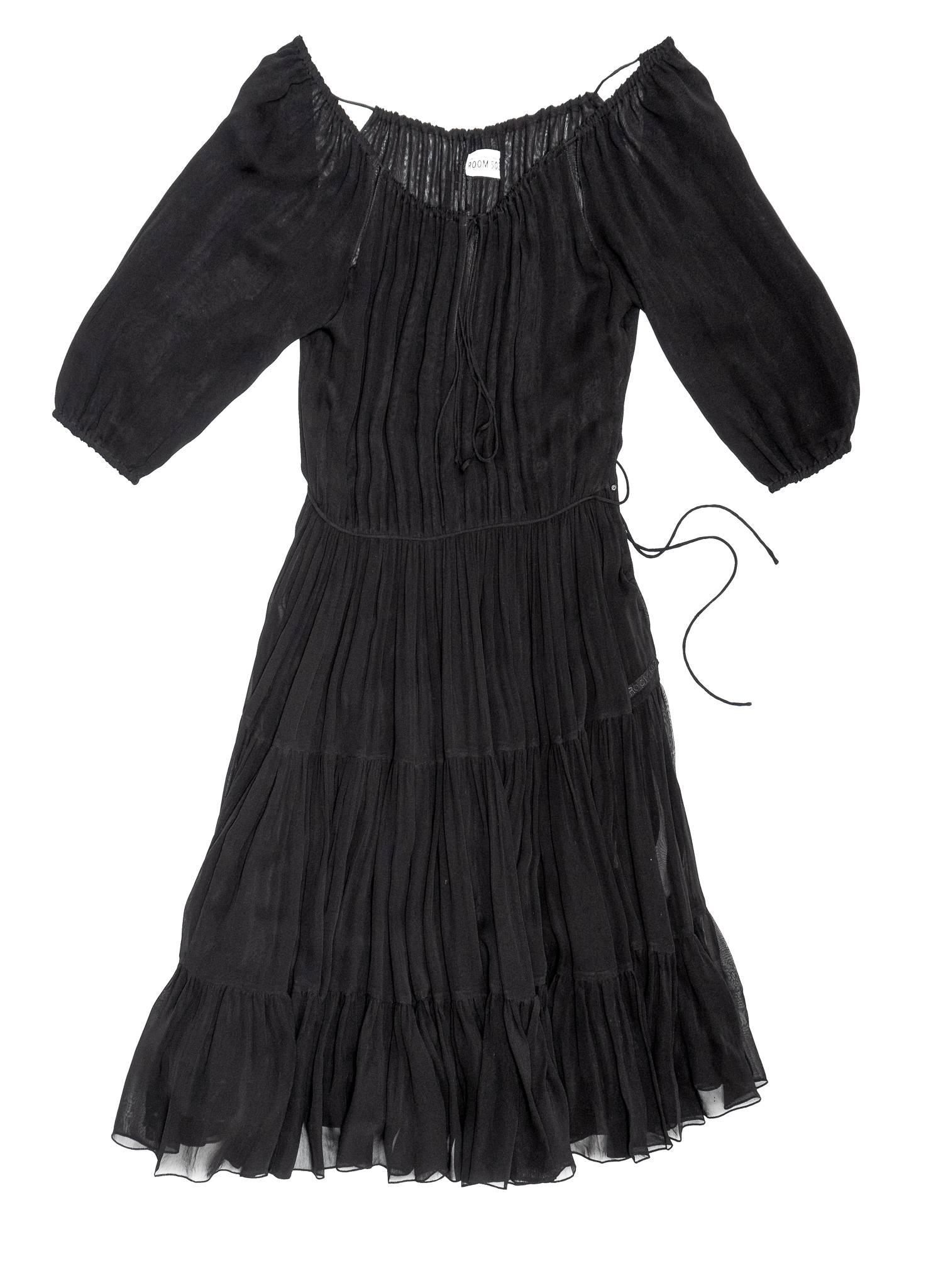 MICHELLE DRESS MODEL 19 - BLACK - Room 502