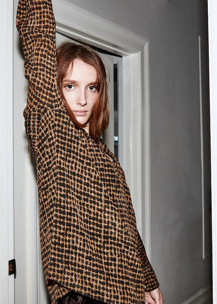 PRINTED PAULA BLOUSE MODEL 14 - Room 502