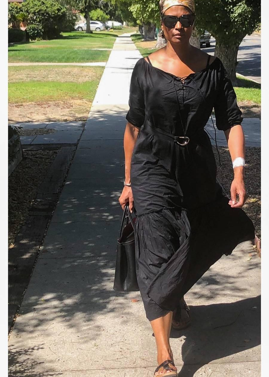 RESORT BEACH DRESS MODEL 8 LENA - BLACK - Room 502