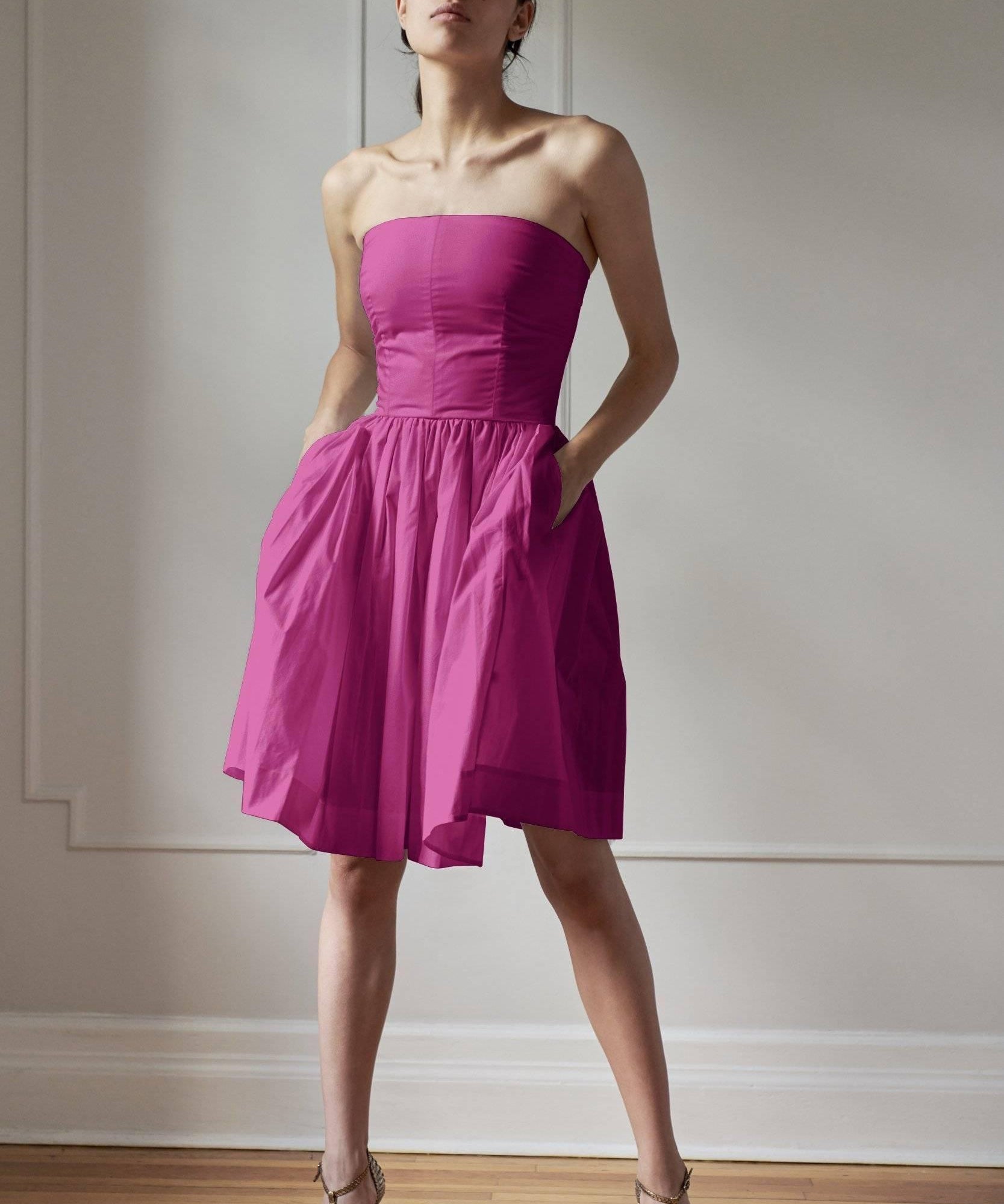 RULA DRESS MODEL 3 - PINK - Room 502