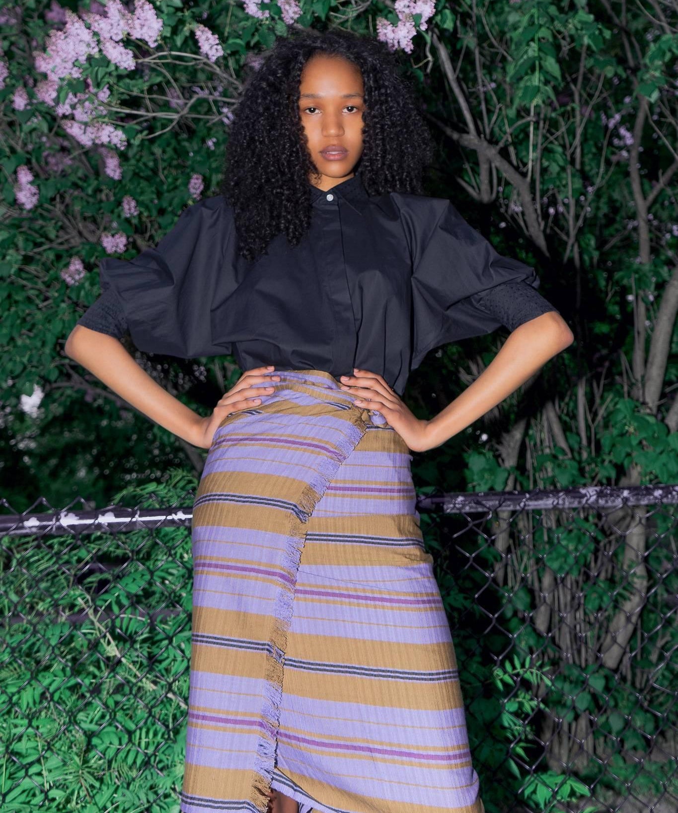THE TRAVEL SCARF HAND | WOVEN COTTON | MODEL A | PURPLE - Room 502